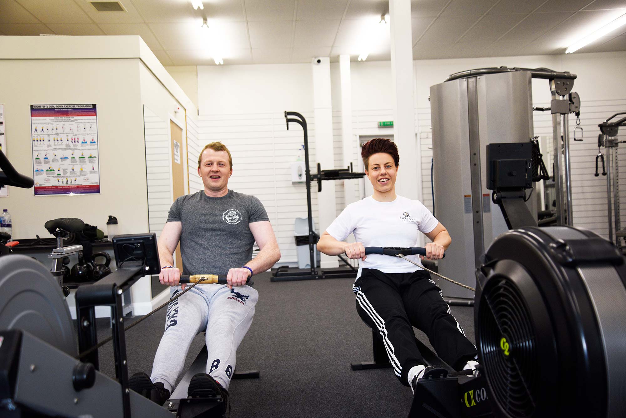 Rowers at Skye Gym